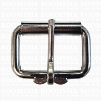 Heavy duty roller buckles iron chrome plated 45 mm, Ø 6,5 mm 