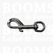 Heavy duty swivel eye bolt snap silver coloured A= total length 7,9 cm B= eye 1,4 cm, C= 9 mm - pict. 1