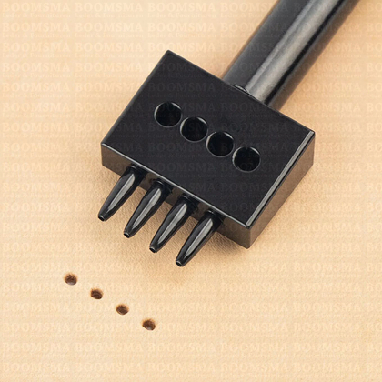 Hole punch single or multiple holes 4-in-1 holes Ø 1 mm, 3 mm tussende gaatjes - pict. 1