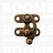 Hook-eye lock antique brass plated swing bag clasp small (2,5 × 3 cm) (ea) - pict. 1