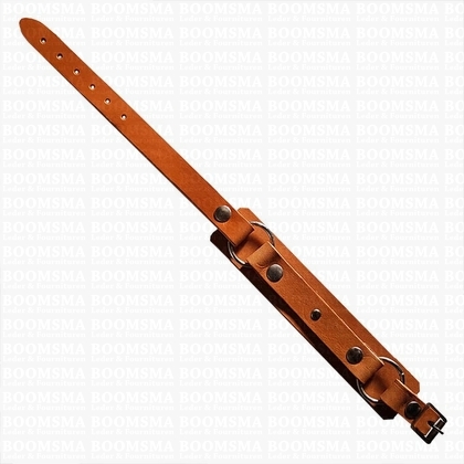 Ice skate straps for Frisian ice skates 1,6 × 40 cm , Wide heelpiece approx. 3,5 × 17 cm (per pair (2 pcs.)) - pict. 1