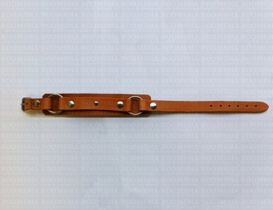 Ice skate straps for Frisian ice skates 1,6 × 40 cm , Wide heelpiece approx. 3,5 × 17 cm (per pair (2 pcs.)) - pict. 2