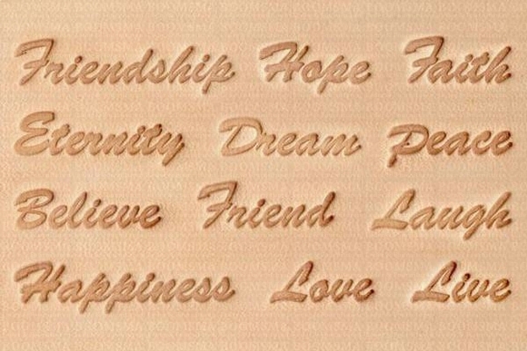 Inspirational words set max. 8 mm × 35 mm  - pict. 2
