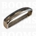 Keeper deluxe wide (passant) silver belt 50 mm, 10 mm breed, (high 14 mm) (ea) - pict. 1