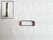 keepers wide chrome plated silver 32 mm (per 10) - pict. 1