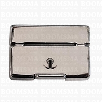 Key lock Silver (per piece) 45 x 32 mm