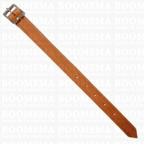 Stroller strap light brown / cognac 1,8 × 27 cm veg-tanned leather