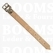 Label strap natural 1,2 × 15 cm naturel with butterfly buckle - pict. 1