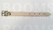Label strap natural 1,2 × 15 cm naturel with butterfly buckle - pict. 2