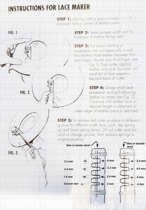 Lace maker one blade included (ea) - pict. 4