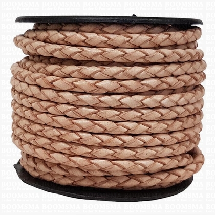 Leather bolo cord  naturel - pict. 2