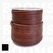 Leather bootlace roll cognac/ medium brown 3 mm, roll 50 meter (per roll) - pict. 1