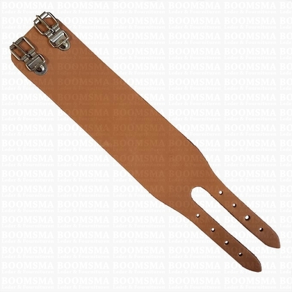 Leather bracelet Natural - pict. 3