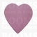 leather keychain/fobs  ALT. - heart big Lavendel  6 × 5,5 cm - pict. 1
