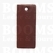 leather keychain/fobs - rectangle small Medium brown 6 × 2,5 cm - pict. 1