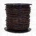 Leather lace round Ø 0,9 a 1,0 mm rol brown 0,9 mm, rol 50 meter (per roll) - pict. 2