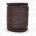 Leather lace round Ø 2 mm rol brown 2 mm, rol 25 meter (per roll) - pict. 2