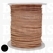 Leather lace round Ø 2 mm rol naturel 2 mm, spool 25 meters (per roll) - pict. 1