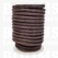 Leather lace round Ø 6 mm roll dark brown Ø 6 mm, roll 10 meter (per roll) - pict. 2