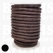 Leather lace round Ø 6 mm roll dark brown Ø 6 mm, roll 10 meter (per roll) - pict. 1