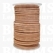 Leather lace round Ø 4 mm roll natural Ø 4 mm, roll 25 meter (per roll) - pict. 2