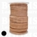 Leather lace round Ø 4 mm roll natural Ø 4 mm, roll 25 meter (per roll) - pict. 1