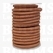 Leather lace round Ø 6 mm roll natural Ø 6 mm, rol 10 meter (per rol) - pict. 2