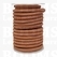 Leather lace round Ø 6 mm roll natural Ø 6 mm, rol 10 meter (per rol) - pict. 2