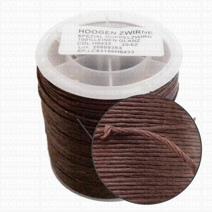 Linnen SLI 6-thread brown 20/6, 100 g (= approx. 200 meters) (ea) - pict. 2