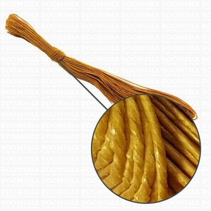 Linnen thread  yellow length approx. 100 meters - pict. 2