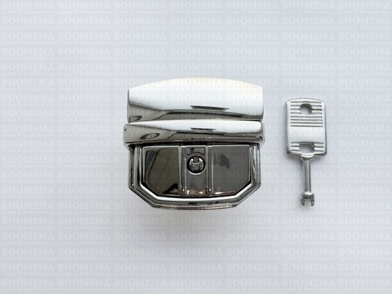 Lock luxe silver 4 × 4,5 cm (ea) - pict. 3