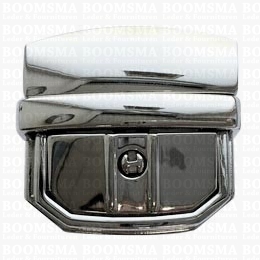 Lock luxe silver 4 × 4,5 cm (ea) - pict. 1