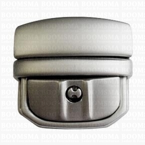 Lock luxe silver 4 × 4,5 cm (ea) - pict. 1