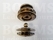 Loxx clasp 20 mm antique brass plated 4 parts (complete) key not included! - pict. 3