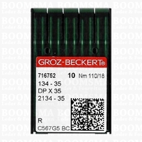 Machine needles 134-35 R size 110 Round point