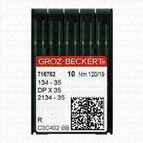 Machine needles 134-35 R size 120 Round point