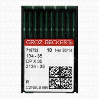 Machine needles 134-35 R size 90 Round point