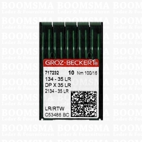 Machine needles system 134-35LR size 100 leatherpoint