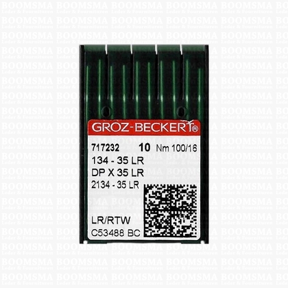Machine needles system 134-35LR size 100 leatherpoint - pict. 1