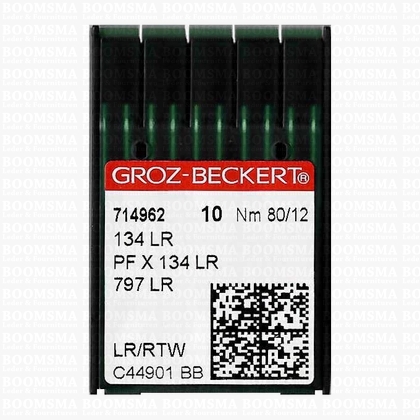 Machine needles system 134LR size 80 leatherpoint - pict. 1