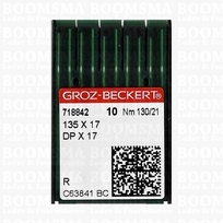 Machine needles system 135x17 R size 130 round tip