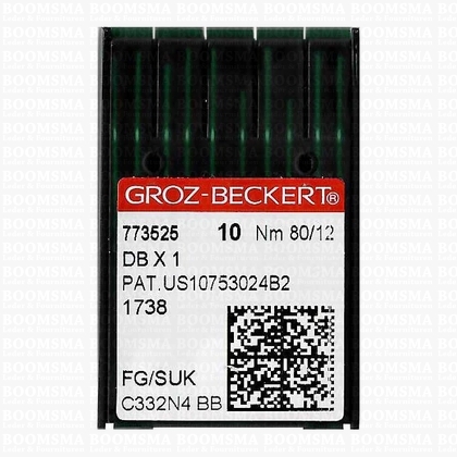 Machine needles system 1738 (A) SUK 10 needles Size: 80 - pict. 1