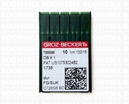 Machine needles system 1738 (A) SUK 10 needles Size: 100