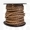 Metallic bolo cord antique brass  Ø 2,5 mm, (per meter)
