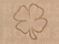 Mini 3D Stamps '4-Leaf Clover' 15 x 11 mm - pict. 2