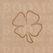 Mini 3D Stamps '4-Leaf Clover' 15 x 11 mm - pict. 1