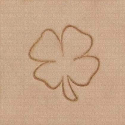 Mini 3D Stamps '4-Leaf Clover' 15 x 11 mm - pict. 1