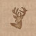 Mini 3D Stamps 'Deer' 12 x 15 mm - pict. 1