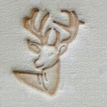 Mini 3D Stamps 'Deer' 12 x 15 mm - pict. 2