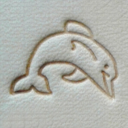 Mini 3D Stamps 'Dolphin' 15 x 11 mm - pict. 2